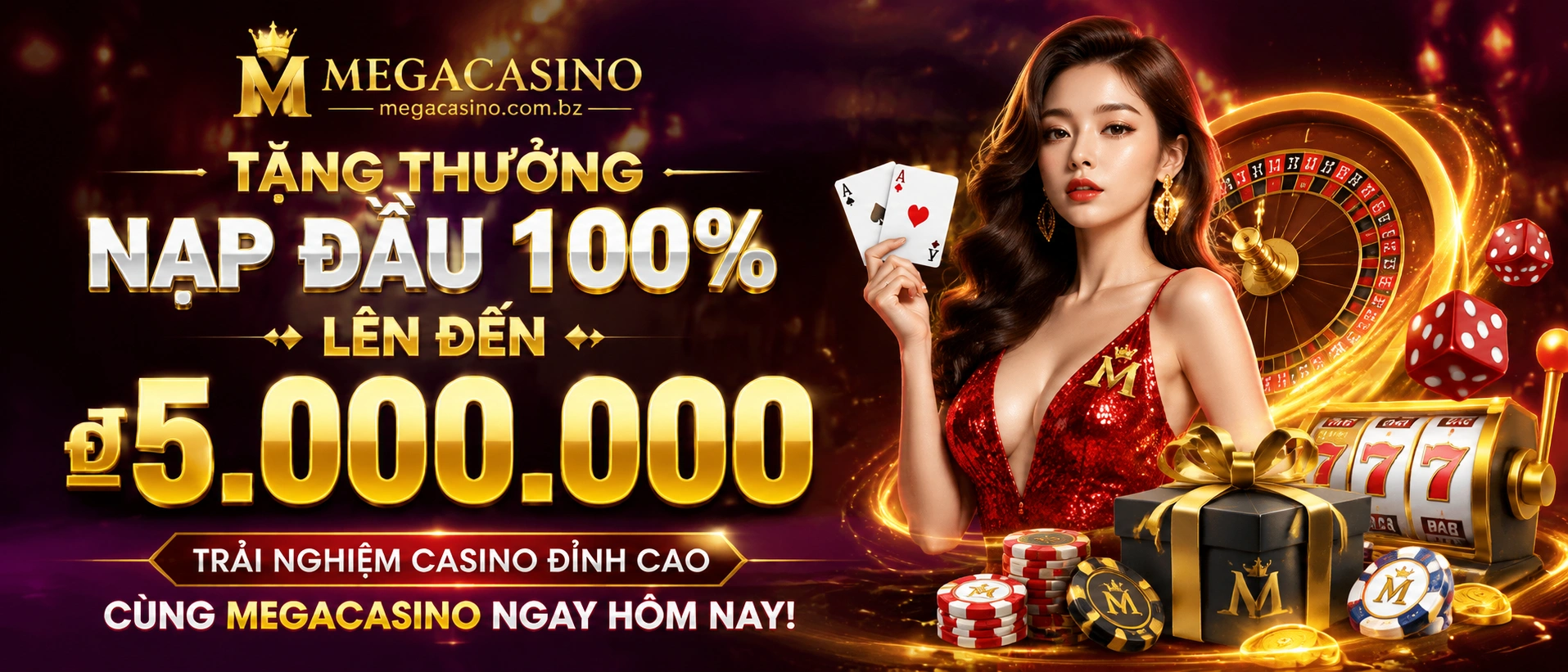 MEGACASINO casino trực tuyến giao diện chính