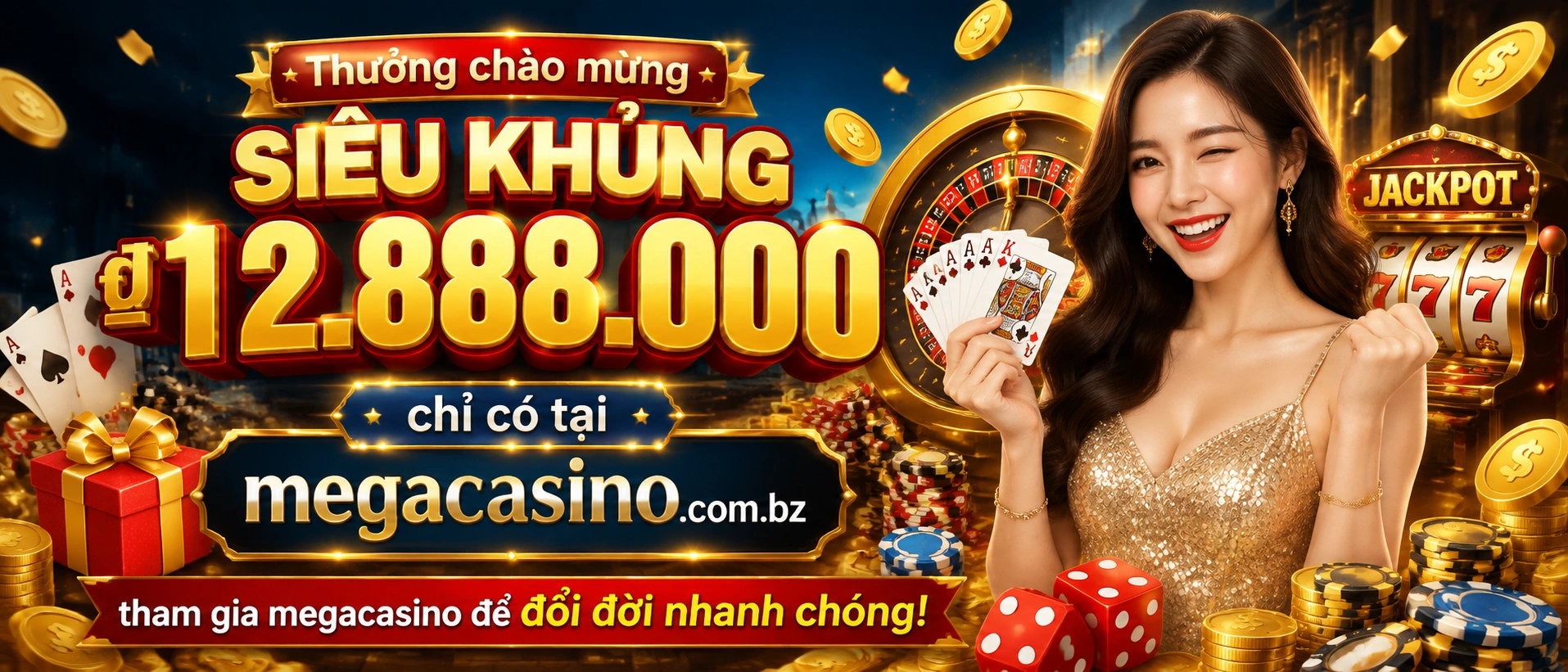 Casino trực tuyến giao diện bàn chơi MEGACASINO